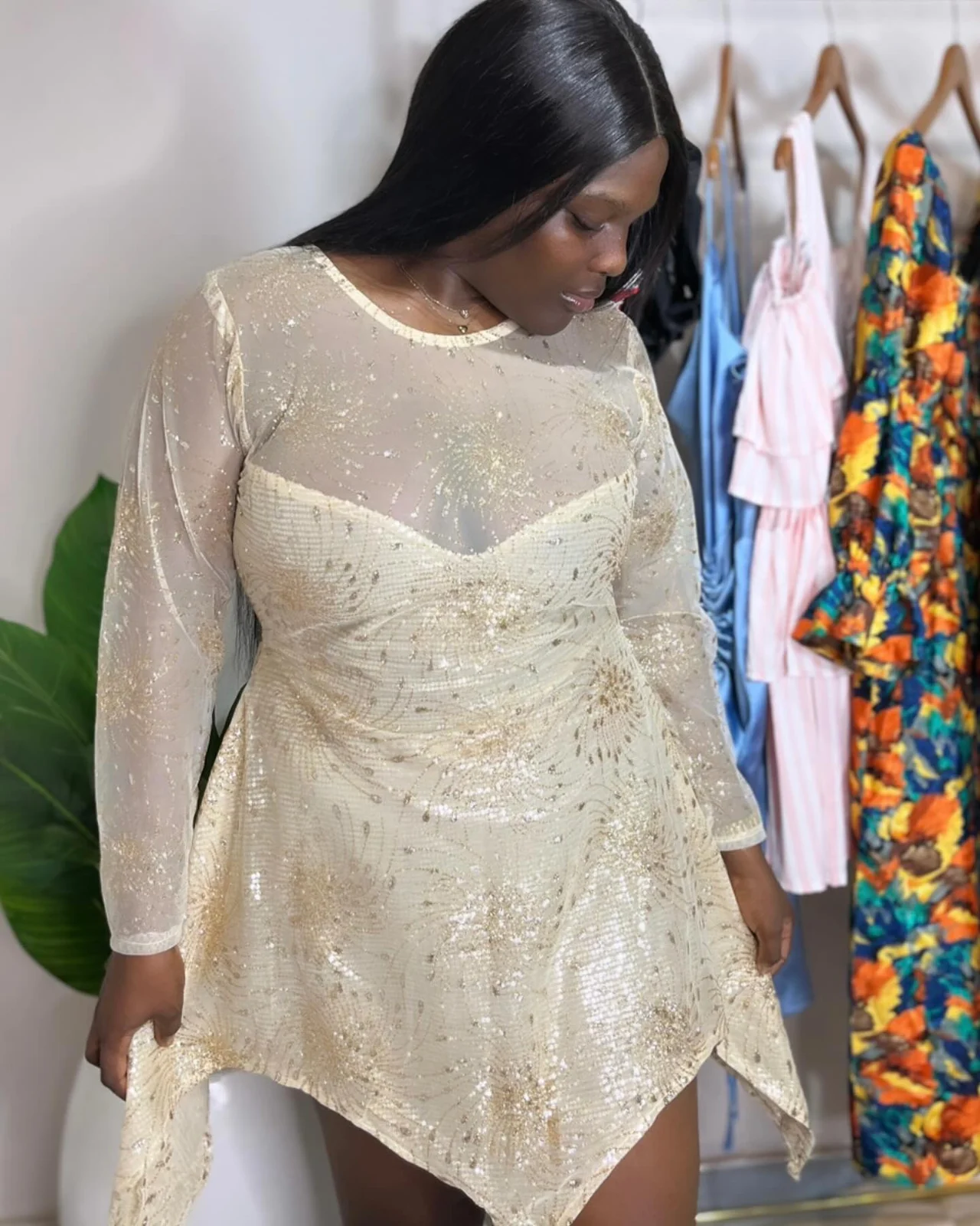 Ivory Lace Mini