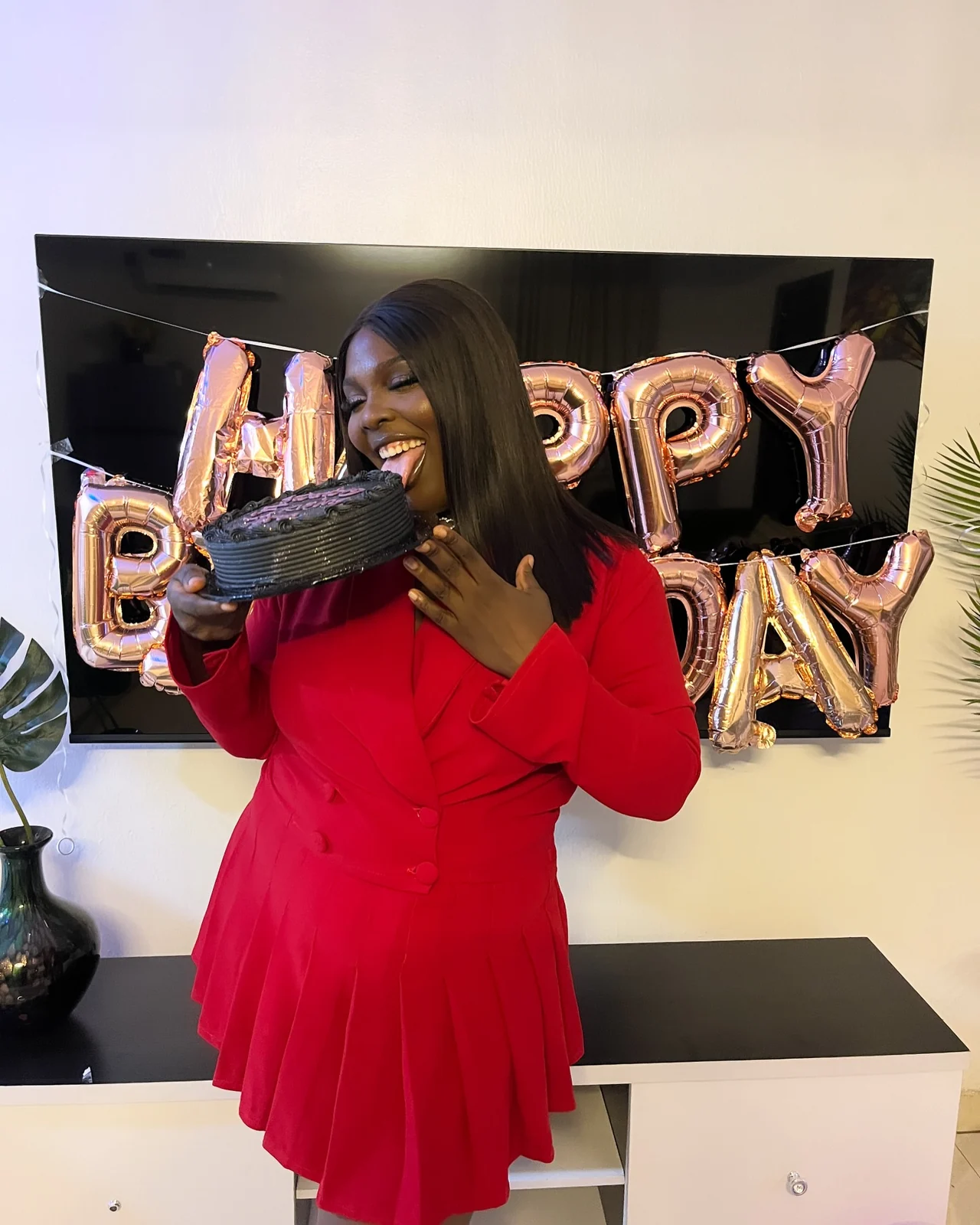 Red Birthday Mini