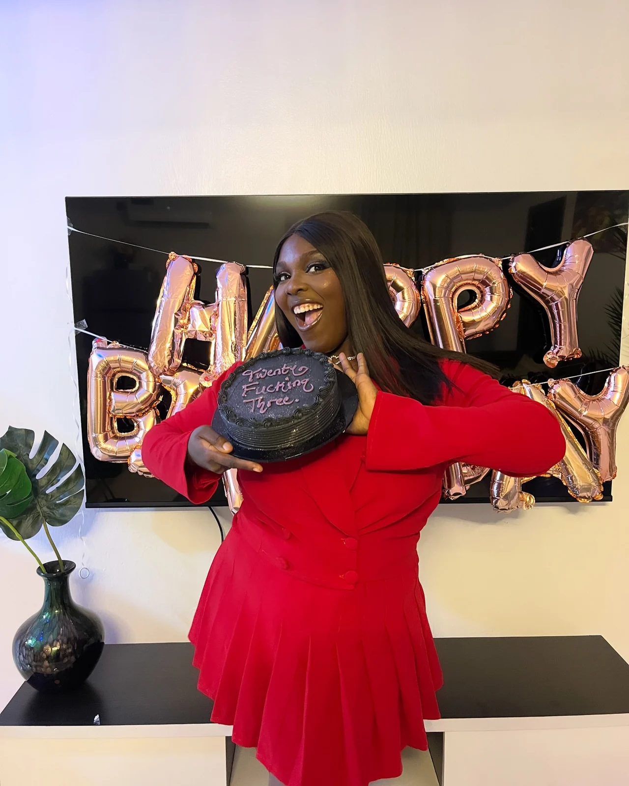 Red Birthday Mini